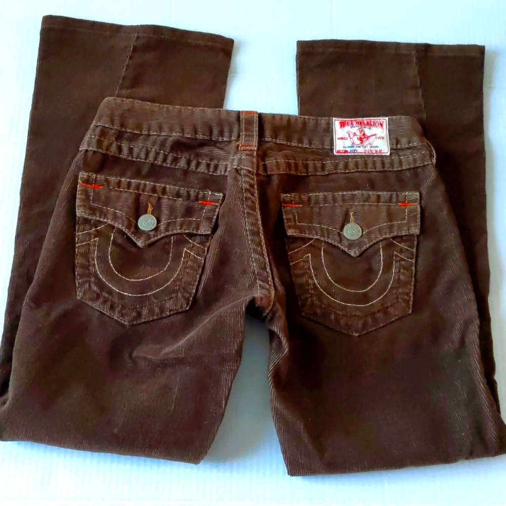 True Religion Brand Jeans Joey Women's Brown Cudoroy